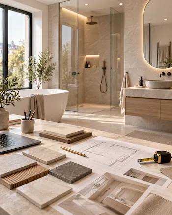 Home Badezimmer Planung
